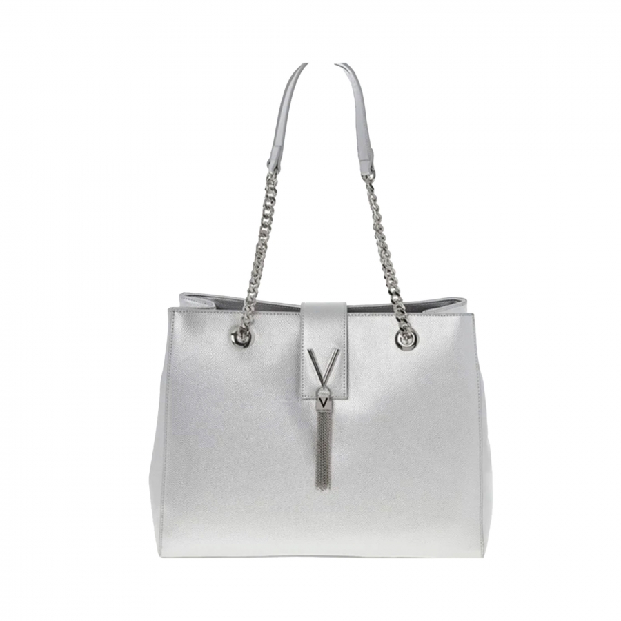 valentino-bags-divina-silber-umhangetasche