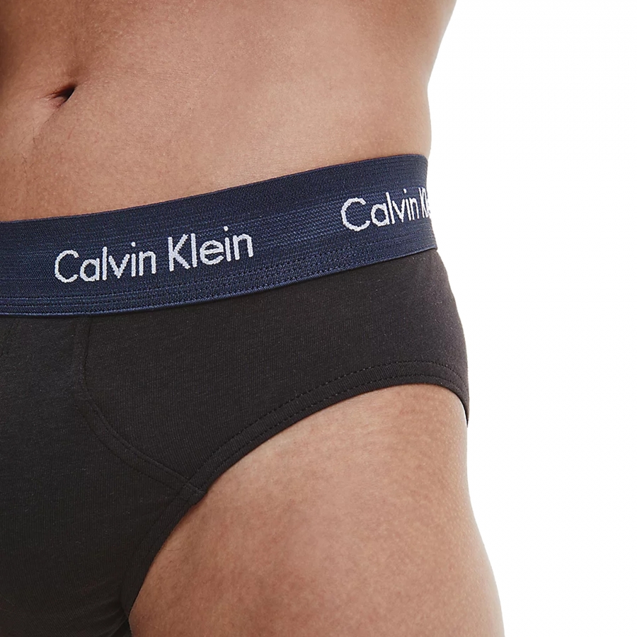 Packung mit 3 Calvin Klein Baumwoll-Stretch-Slips