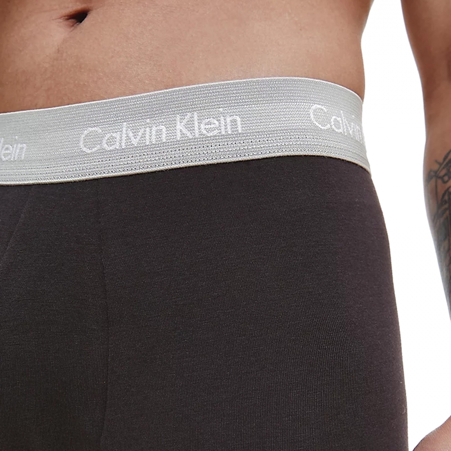 Calvin Klein Baumwoll-Stretch-Boxershorts, 3er-Pack