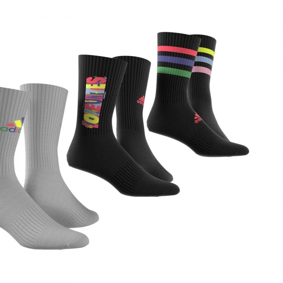 Adidas Love Unites Cushioned Classic Socks